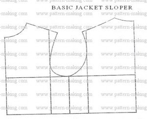 How to Draft the Basic Jacket Sloper-6