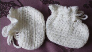 New Born Baby booties-2