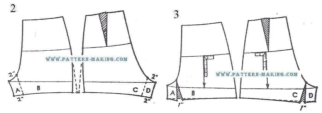 draft shorts pattern-2 – Pattern-Making.com