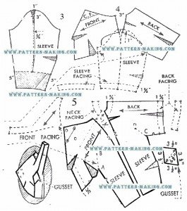 fitted jacket kimono sleeve-2