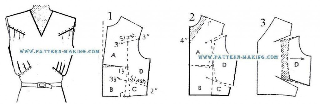 slash gathers dress front-3