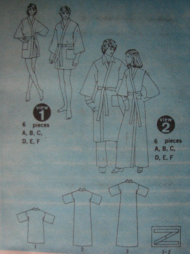 Genuine Vintage 1973 Simplicity Sewing Pattern 1 Pattern